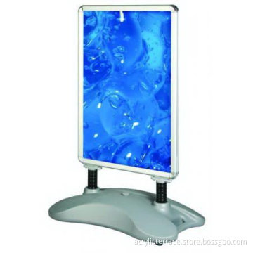 courtyard double sided Acrylic Poster Display